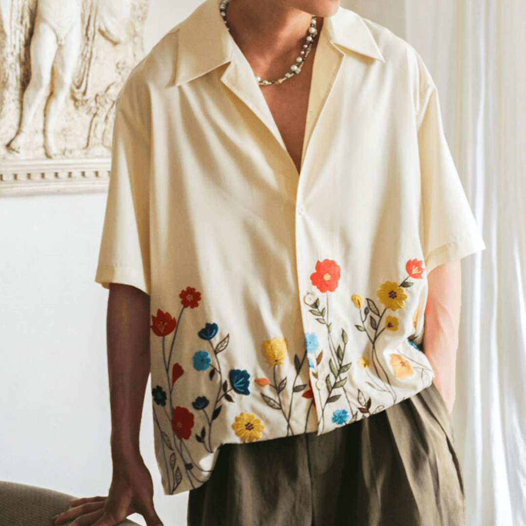 Noah｜Chemise pour hommes à motif floral