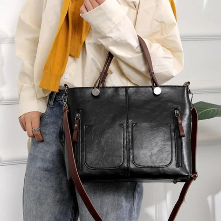 Ilse - Leather shoulder bag