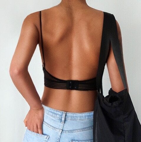 Scarlett™ | Backless Lace Lift Bra