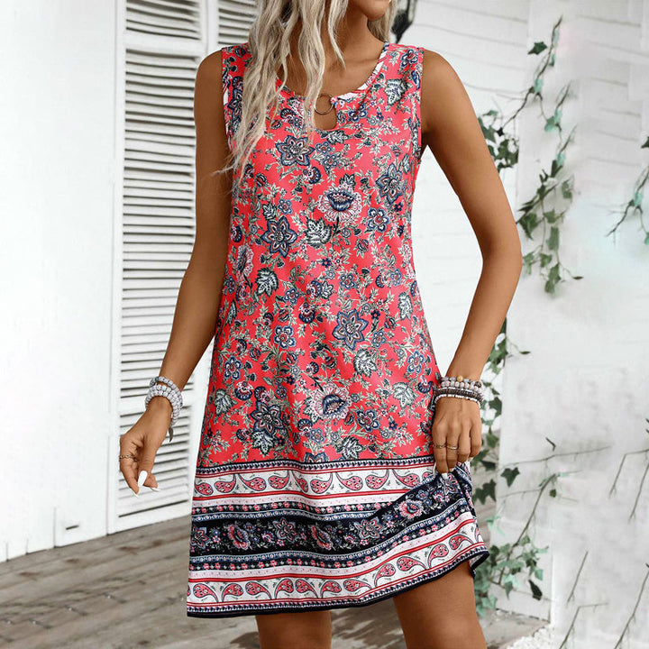 Carmen™ | Boho Print Dress