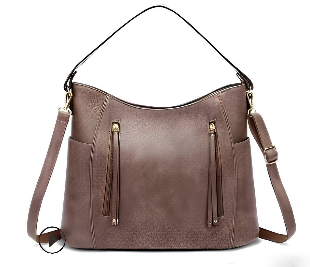 Georgia - Stylish vintage leather bag